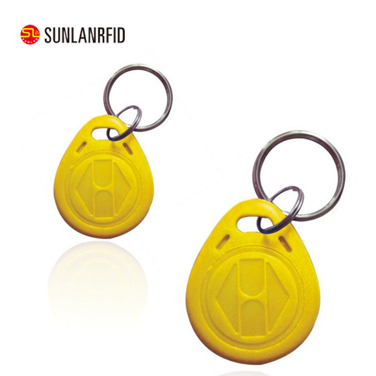 SUNLANRFID  New design Special offer 125KHz TK4100 EM4100 t5577 RFID keyfob/ key tag/ keychain