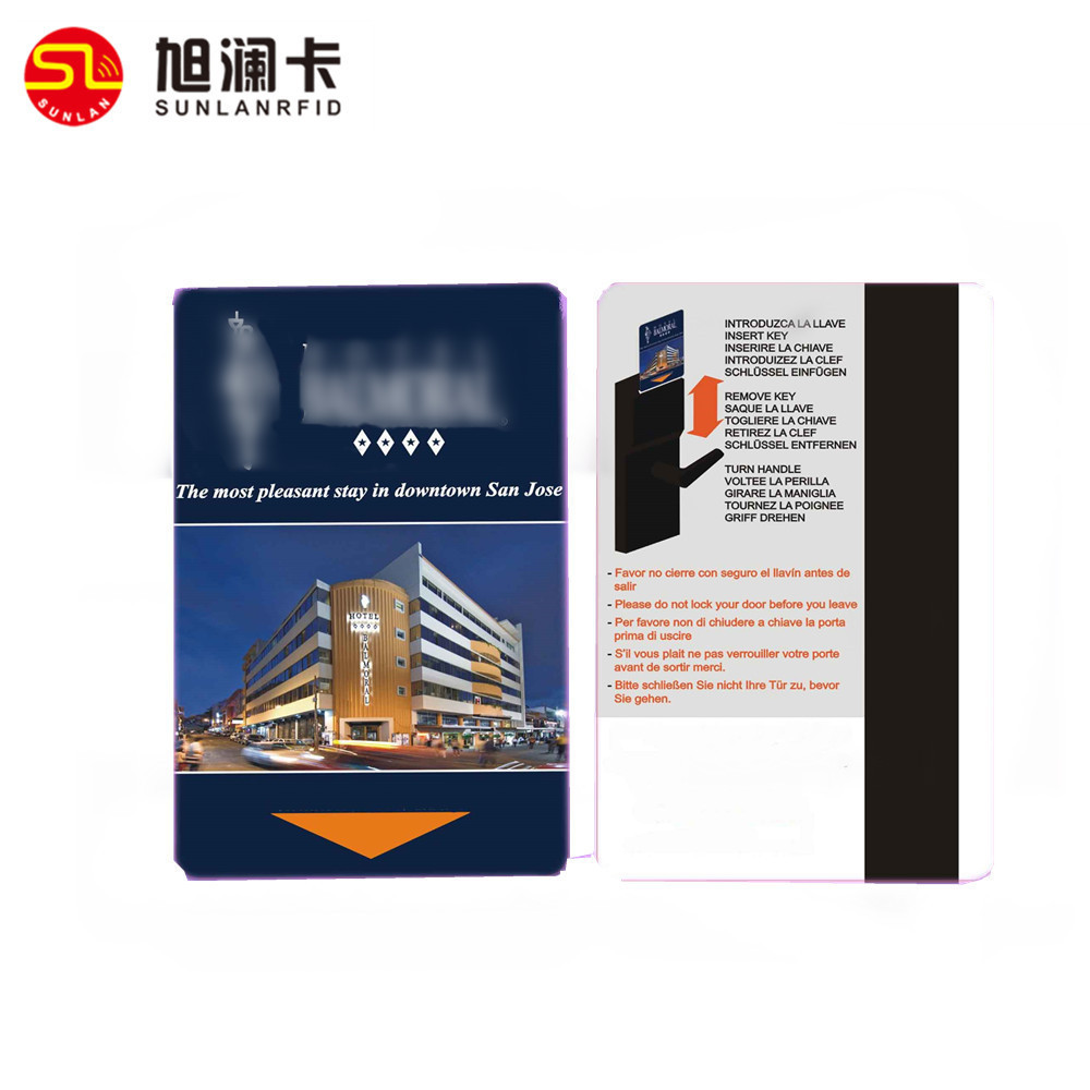 Customized Standard Size Special Color Hico Magnetic Stripe CR80 125 khz EM4200 Pvc smart Card