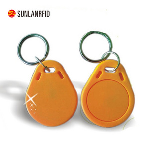 SUNLANRFID  New design Special offer 125KHz TK4100 EM4100 t5577 RFID keyfob/ key tag/ keychain