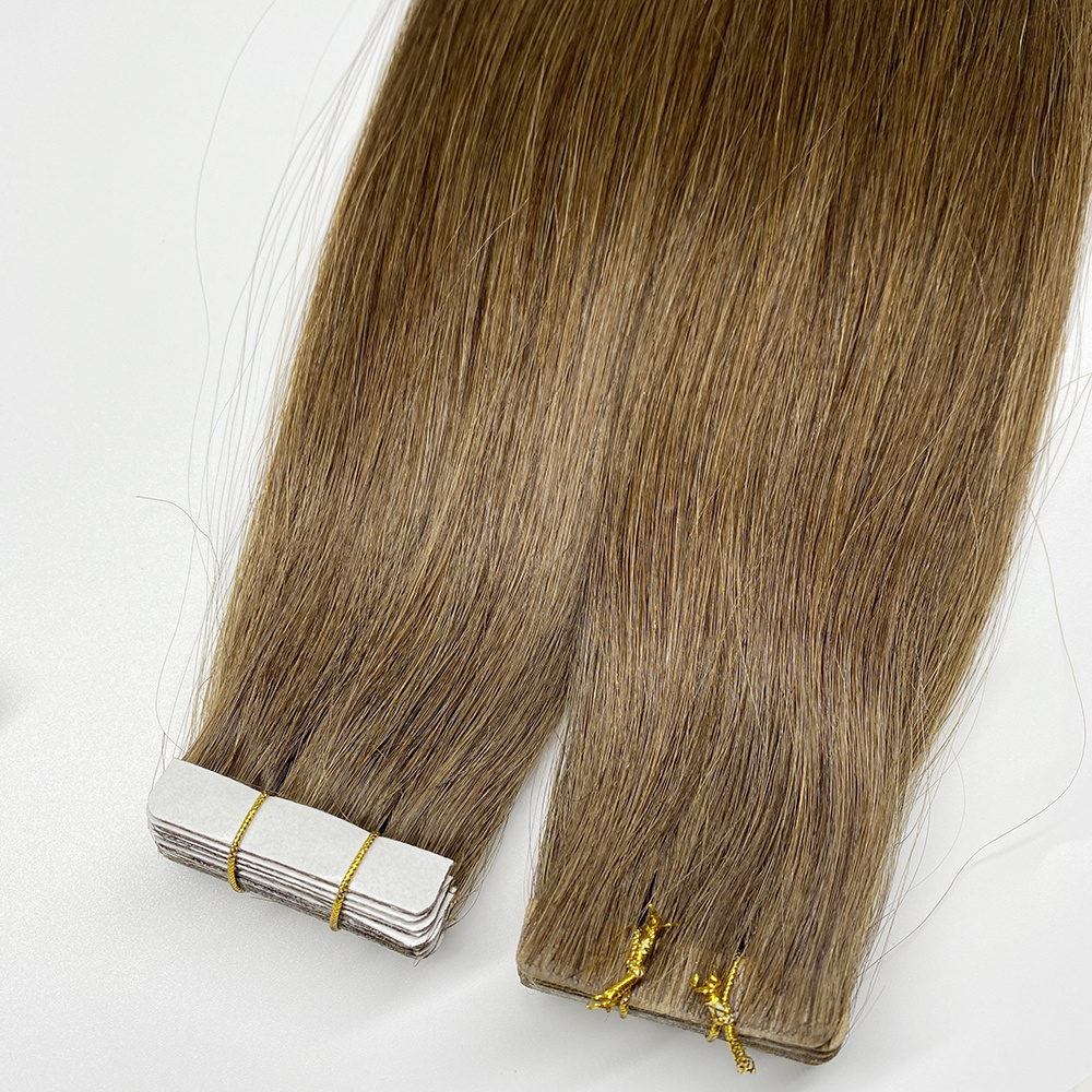 Y-057 Tape In Hair Extensions  100% Remy Hair Virgin Double Drawn  Brazilian Invisible Injection Tape In Human Hair