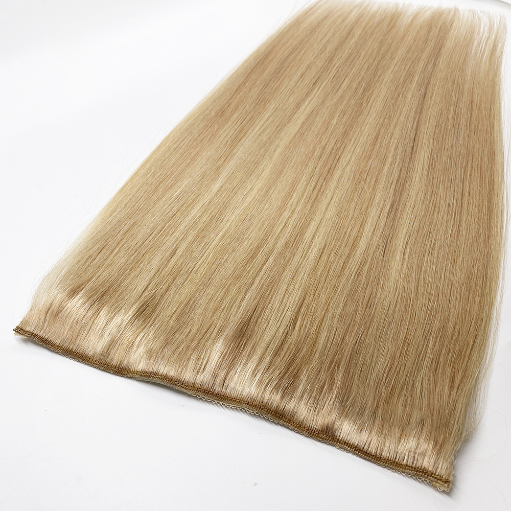 Wholesale Layered Halo Hair Extensions 100% Natural Human Hair Fish Wire Halo Hair Extensions