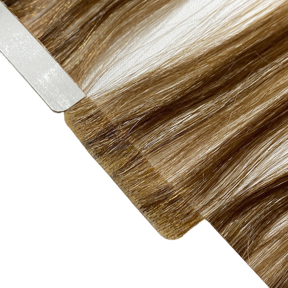 Y-057 Tape In Hair Extensions  100% Remy Hair Virgin Double Drawn  Brazilian Invisible Injection Tape In Human Hair