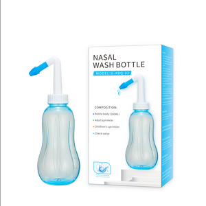 Patent Portable Nasal Wash  Nose Cleaner Baby Nasal Rinse Bottle 500ml Nasal Irrigator