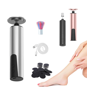 2 in 1 Electric Foot Callus Remover Manicure Foot Sander Grinder Dead Skin Remover Professional Foot File Pedicure Tools