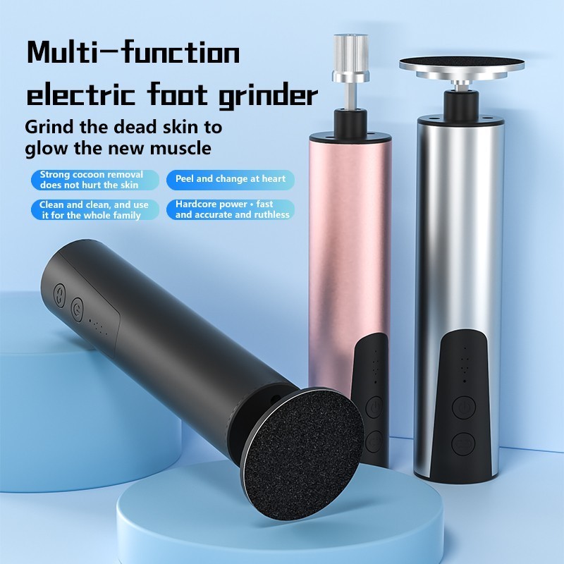 2 in 1 Electric Foot Callus Remover Manicure Foot Sander Grinder Dead Skin Remover Professional Foot File Pedicure Tools