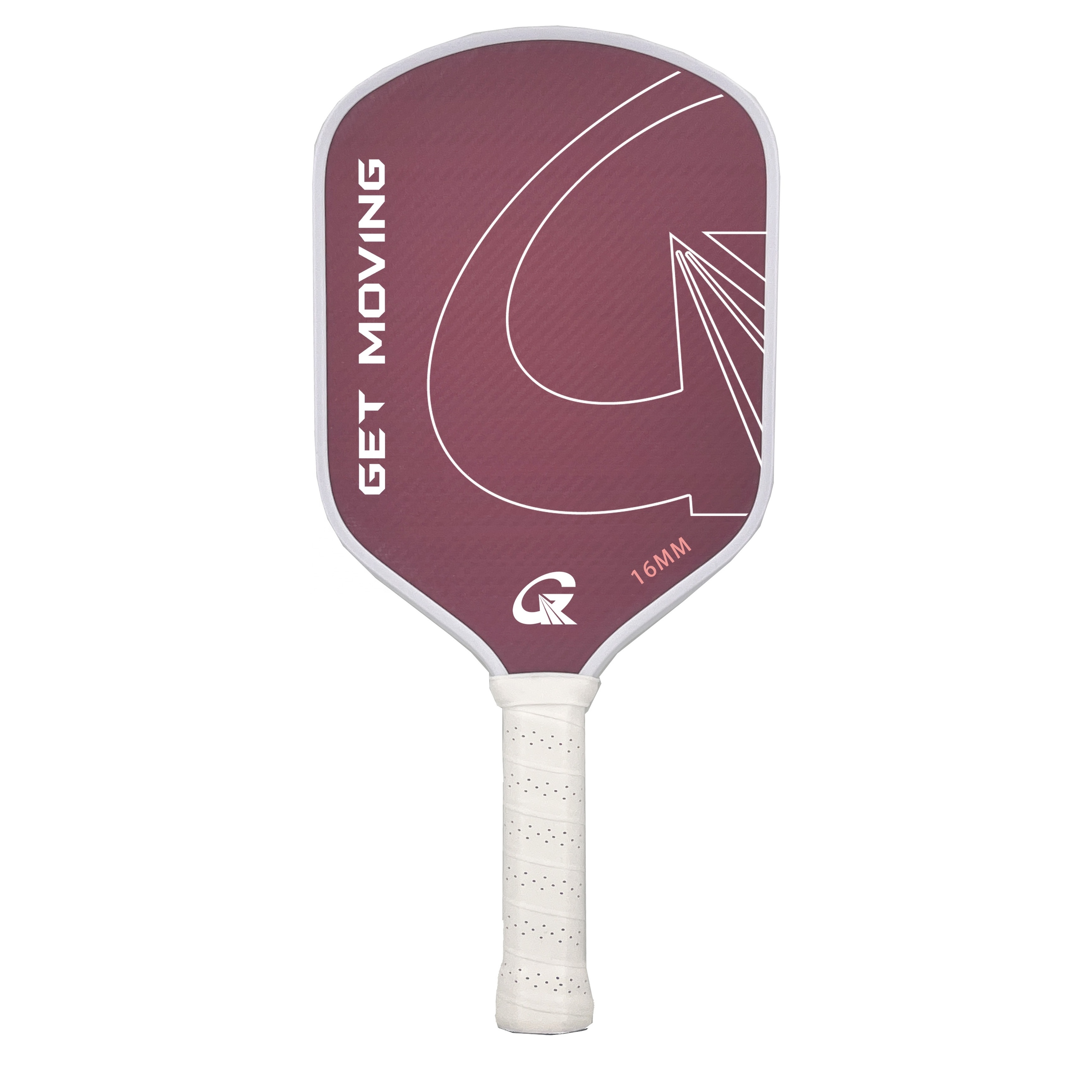 Lansda New Design Custom Kevlar Pickleball Paddle Carbon Fiber USAPA Approved OEM 16mm kvl Pickleball Paddl Customized