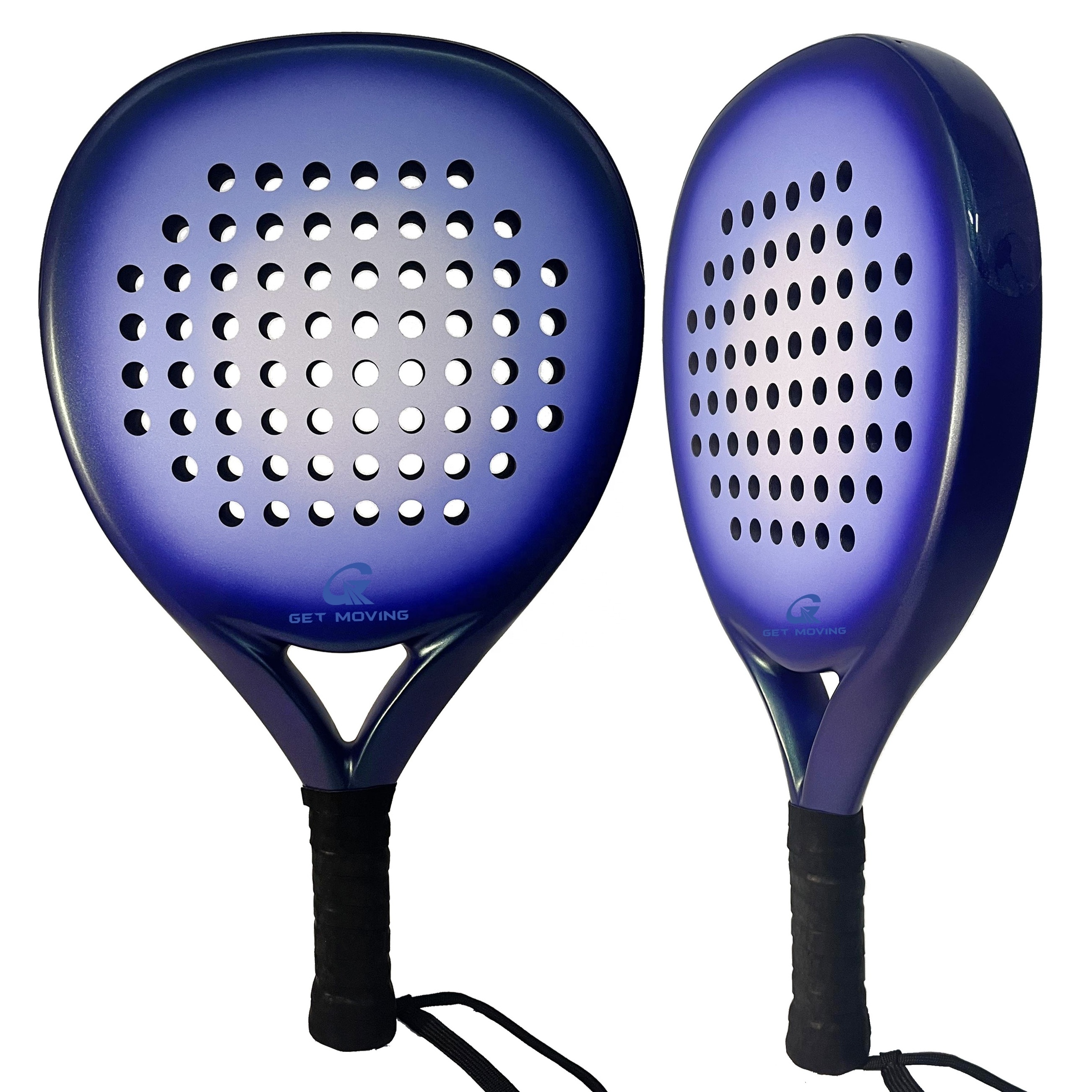 Lansda Custom Design Your 3K/12K/18K  Padel Tennis Racket Padel Shovel Padel Racquet