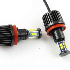 2PCS 80W 6000K LED Angel Eyes Ring Marker Bulbs E92 H8 E39 E60 E90 120W 40W LED Angel Eyes For Cars