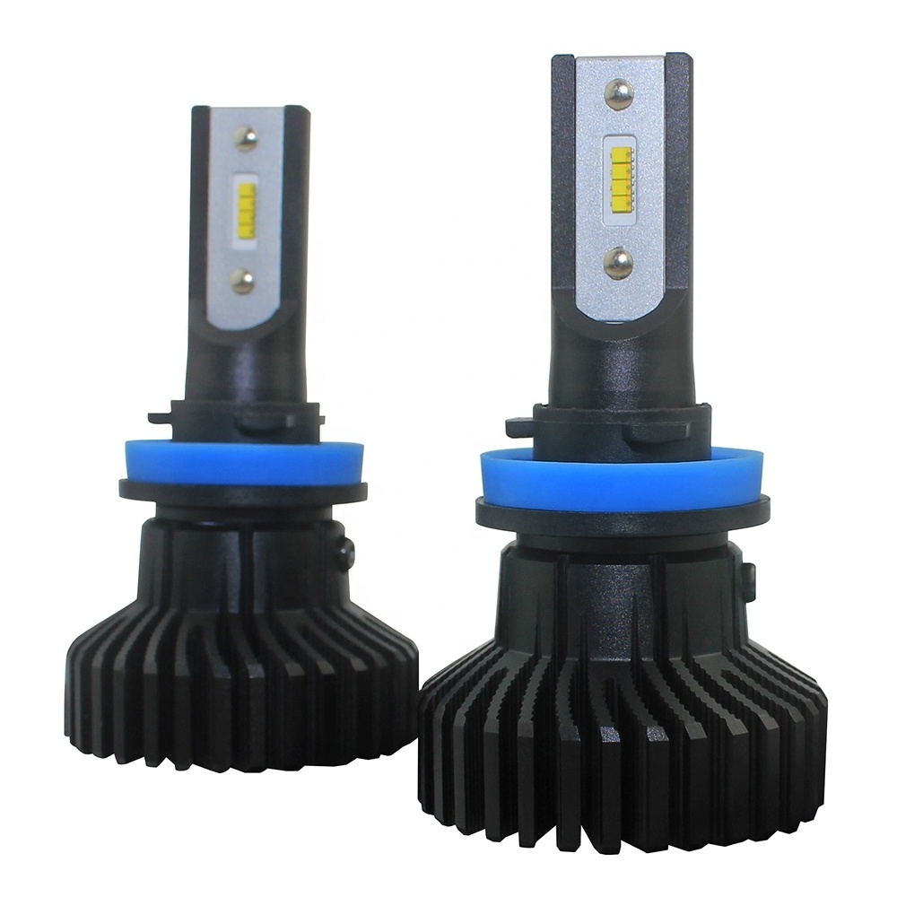 Exclusive X5S led headlight 6000lm high brightness best fanless led headlight bulbs H11 conversion kits