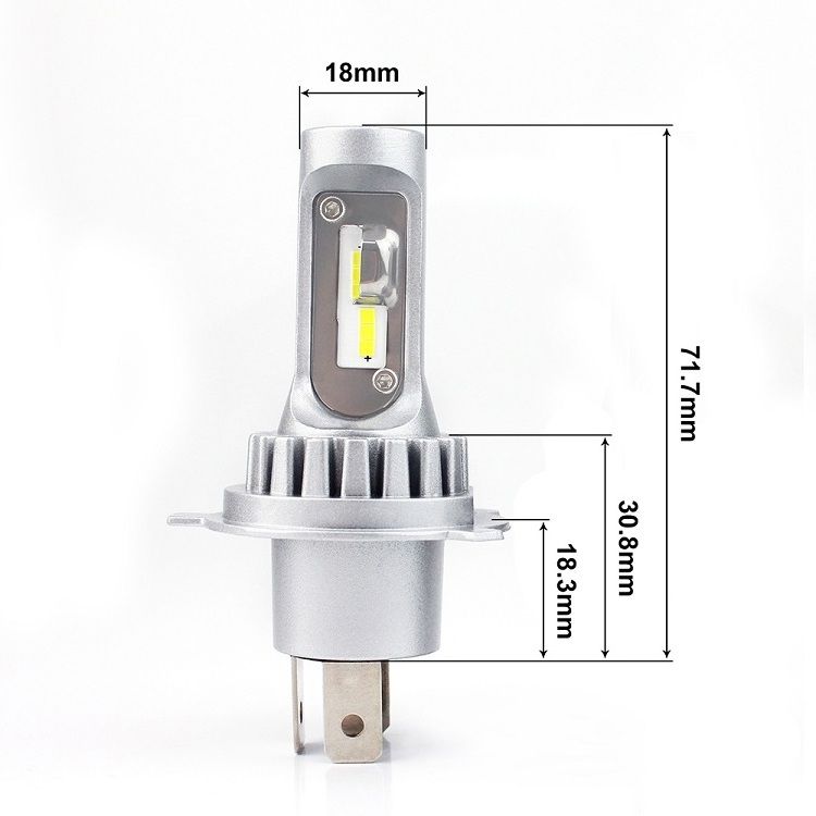 Lanseko new coming 3000k 5000k 6000k 4000lm V10P small led headlight led lighting led bulb