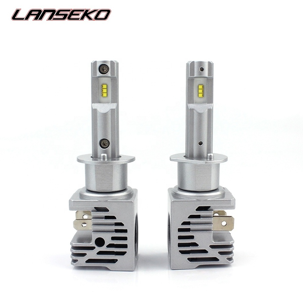 Factory direct sell auto M3 led headlight H1 high lumens 5000 lumens H1 H4 H7 H11 motorcycle led lights bulb