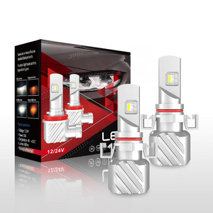 High Output 5000LM 15W Light LED Vehicles Halogen Size H16 5202 PSX24W P13W PSX26W H27 880 881 Automotive Bulbs