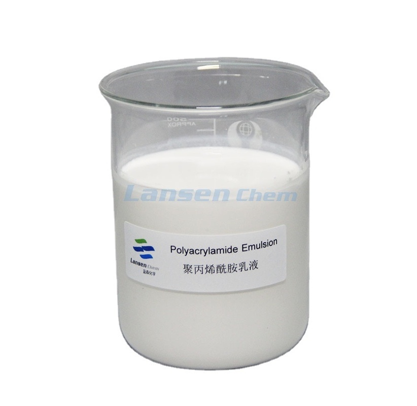 polyacrylamide PAM emulsion Sewage purification and sludge sedimentation pam polymer petroleum chemical additive