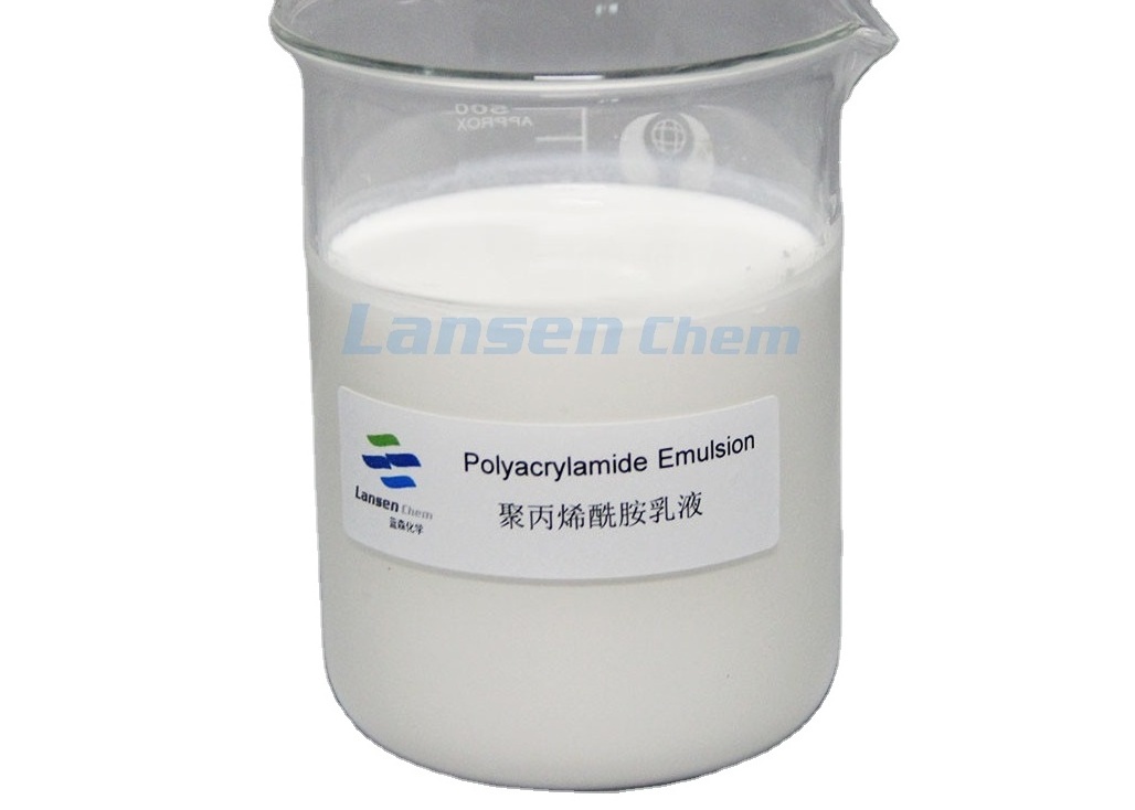 polyacrylamide PAM emulsion Sewage purification and sludge sedimentation pam polymer petroleum chemical additive