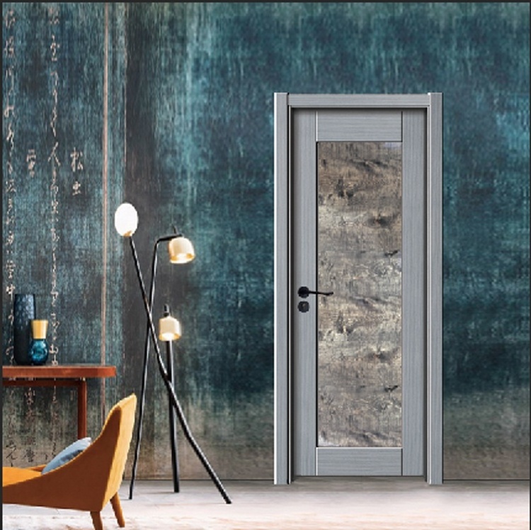 Hot Selling High Quality WPC Doors Interior Door Fireproof Door Set