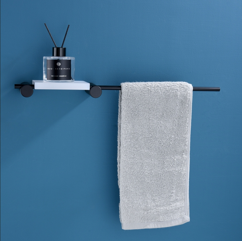 Duxini hotel over toilet holder towel bars shelf wall mounted towel holder corner bathroom towel rack