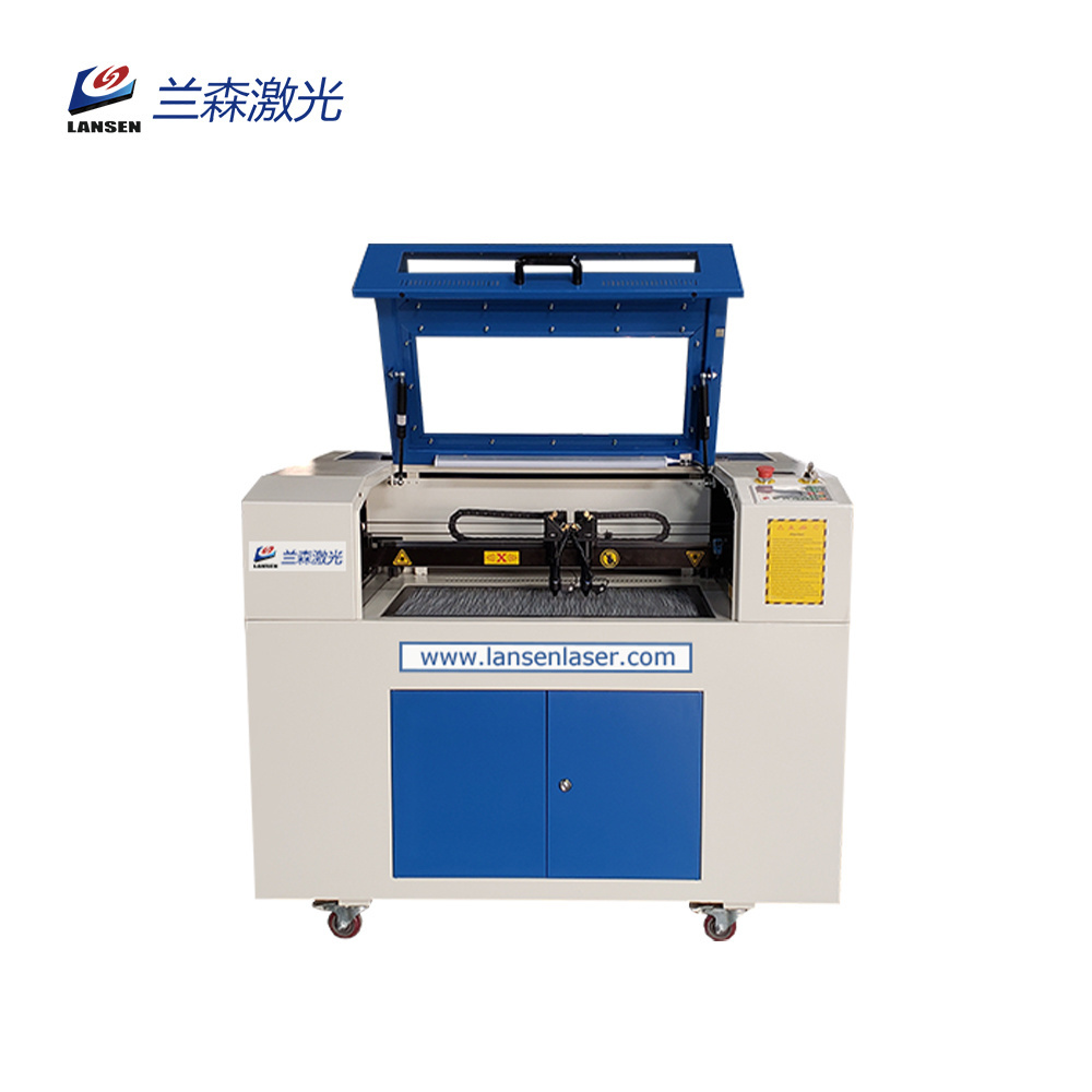 CE dual head Co2 fiber laser cutting machines for acrylic metal copper wood laser cutting engraving marking machine sell