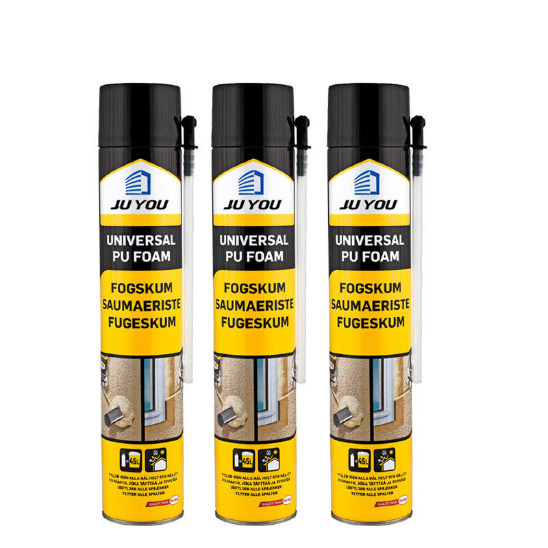 Free sample 300ml 500ml 750ml Expanding PU Foam spray foam