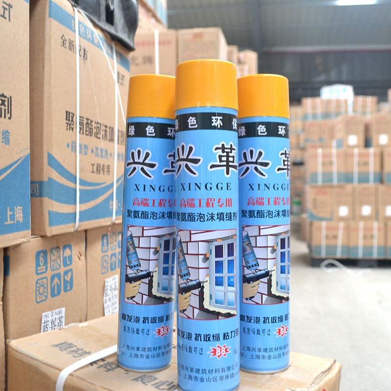 Foam Spray Gap Filler Polyurethane Spray Rigid Pu Foam 500ML 750ML