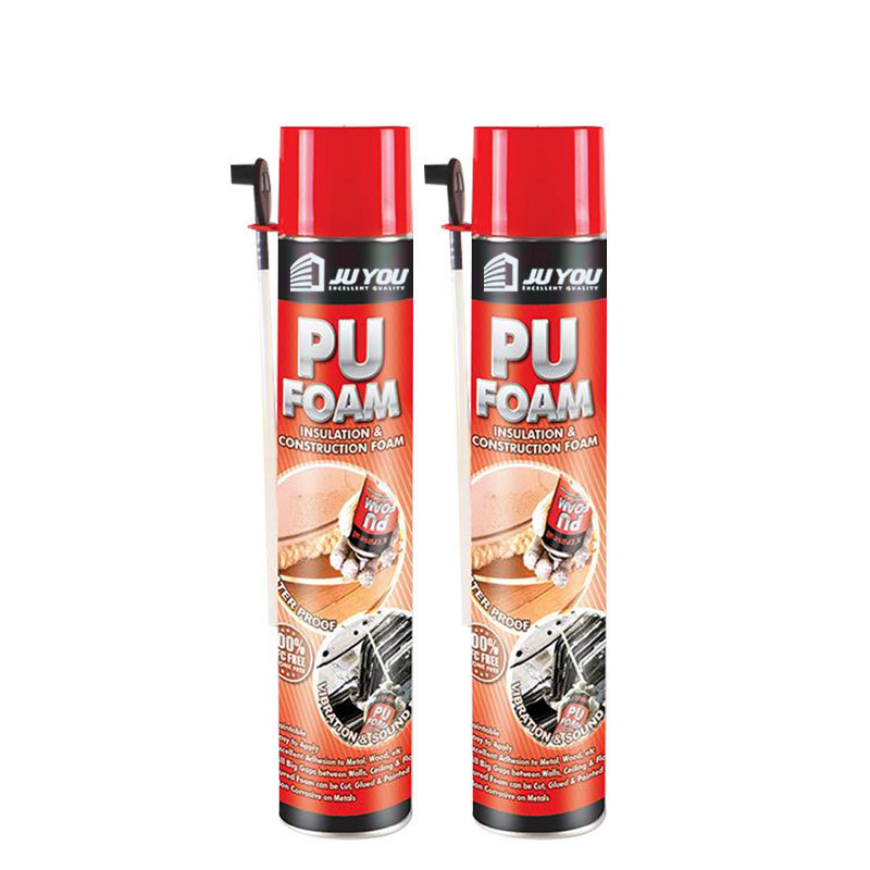 Adhesives Soudal Sealant Electrical Spray Spray Pu Cheap Fireproof Polyurethane Foam Chemical