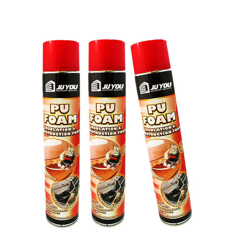 Adhesives Soudal Sealant Electrical Spray Spray Pu Cheap Fireproof Polyurethane Foam Chemical