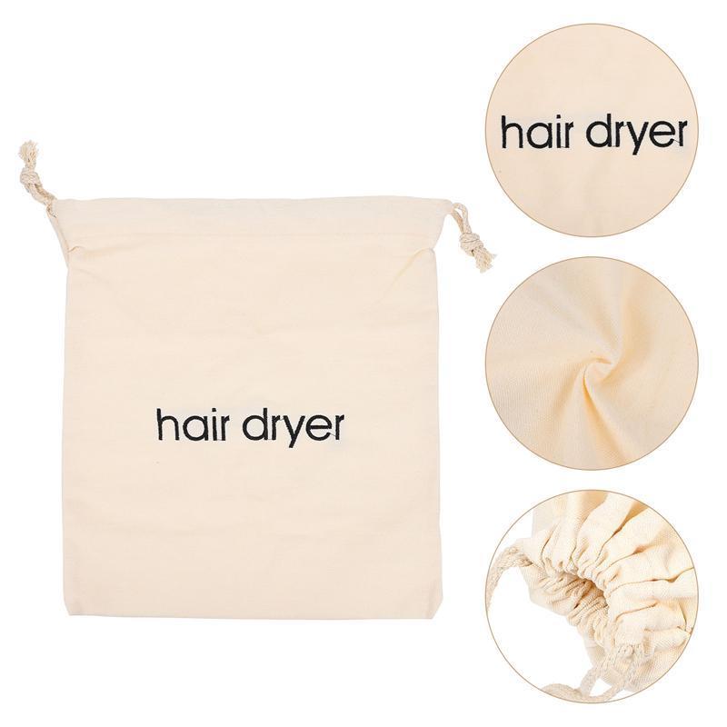 Hair Dryer Travel Bag Storage Cotton Hair Dryer Dust Bags with Custom Logo