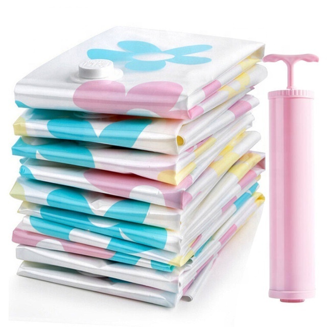 Set of 11 Organizer Vacuum Storage Bag Vacuum Household Space Saver Storage Bag