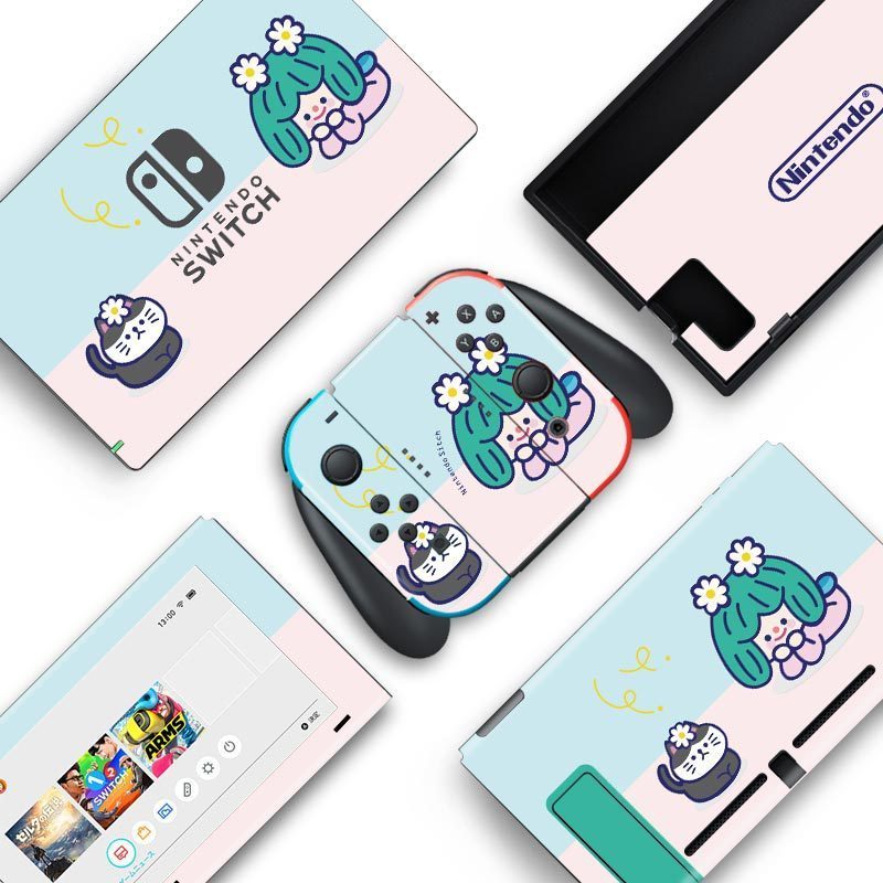 Waterproof oil proof Gaming Sticker protective sticker for nintendo switch lite