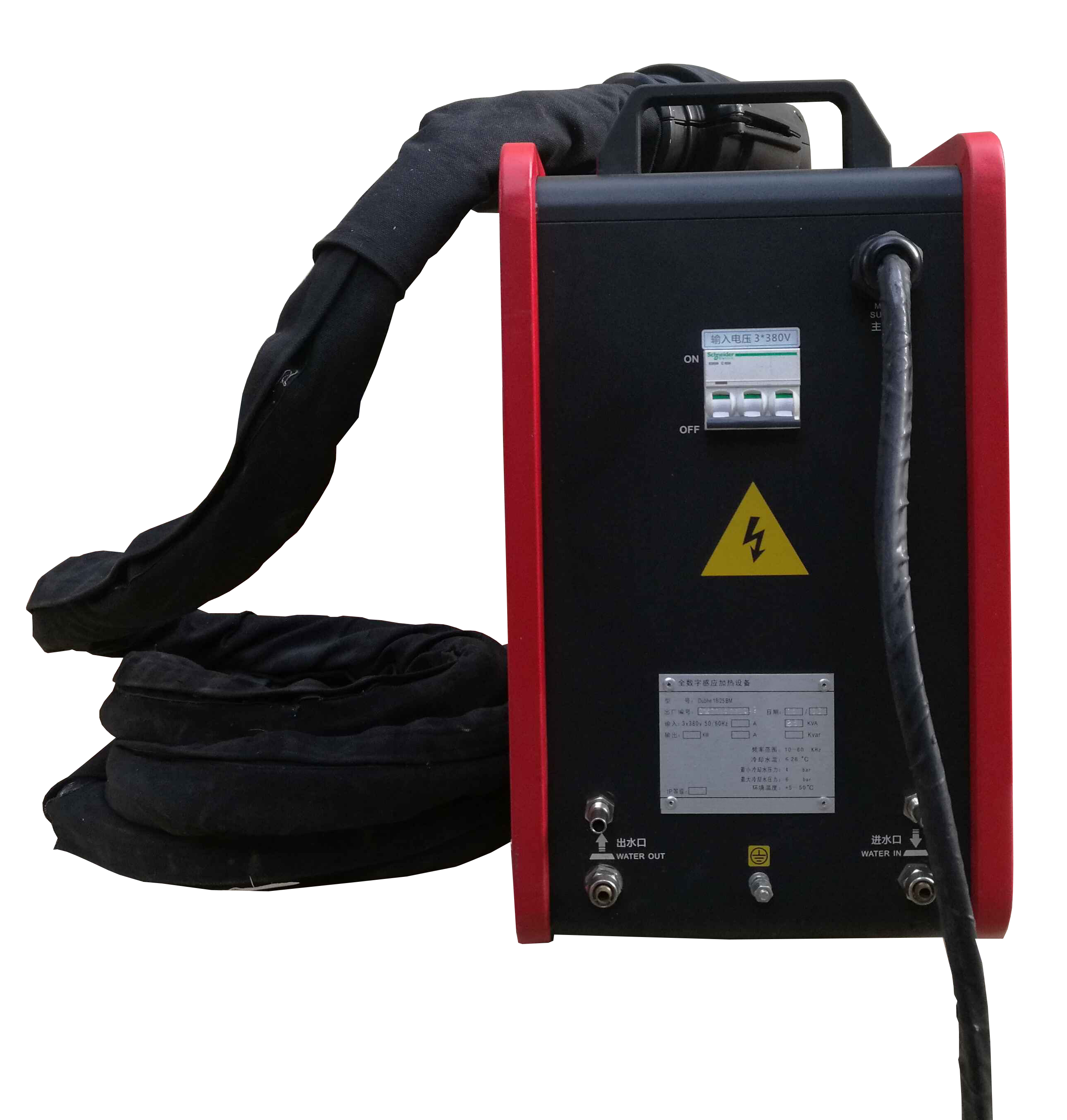 small portable induction brazing machine with soft cable