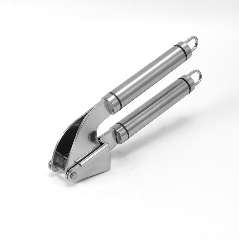 Professional Stainless Steel Garlic Chopper, Chopping Garlic Press Manual Chopper