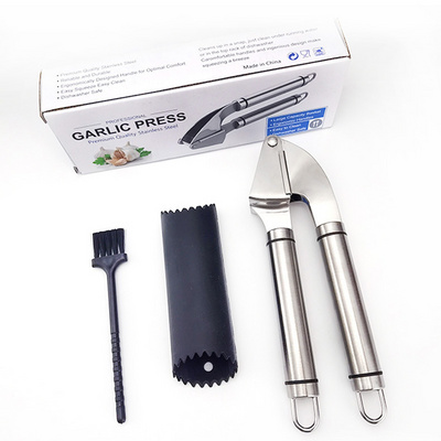 kitchen Accessories Manual Chopper Garlic Press ,Kitchen Gadget Garlic Peeler Crusher