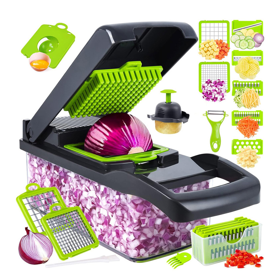 2024 New Home and Kitchen Gadgets Vegetable Chopper Pro Onion Crusher Carrot Chopper Slicer Dicer USA Kitchen Accessories