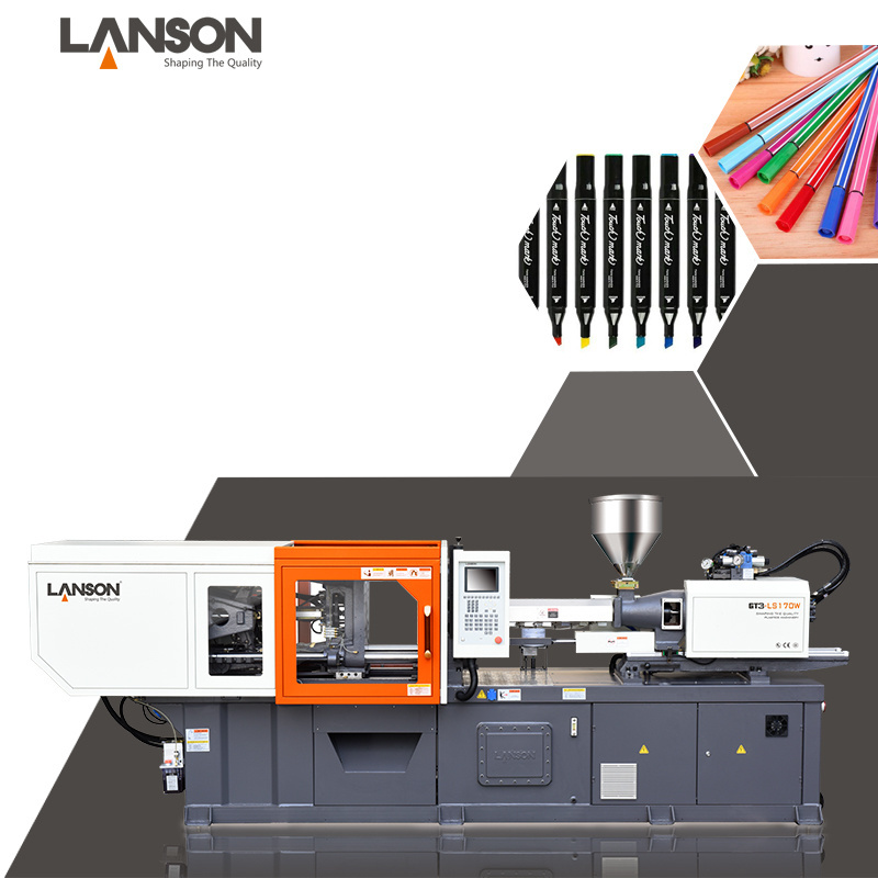 LANSON injection molding machine plastic ball pen making machine