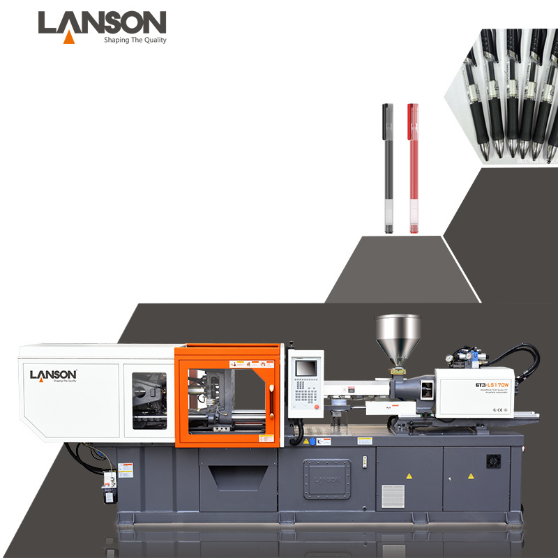 LANSON injection molding machine plastic ball pen making machine