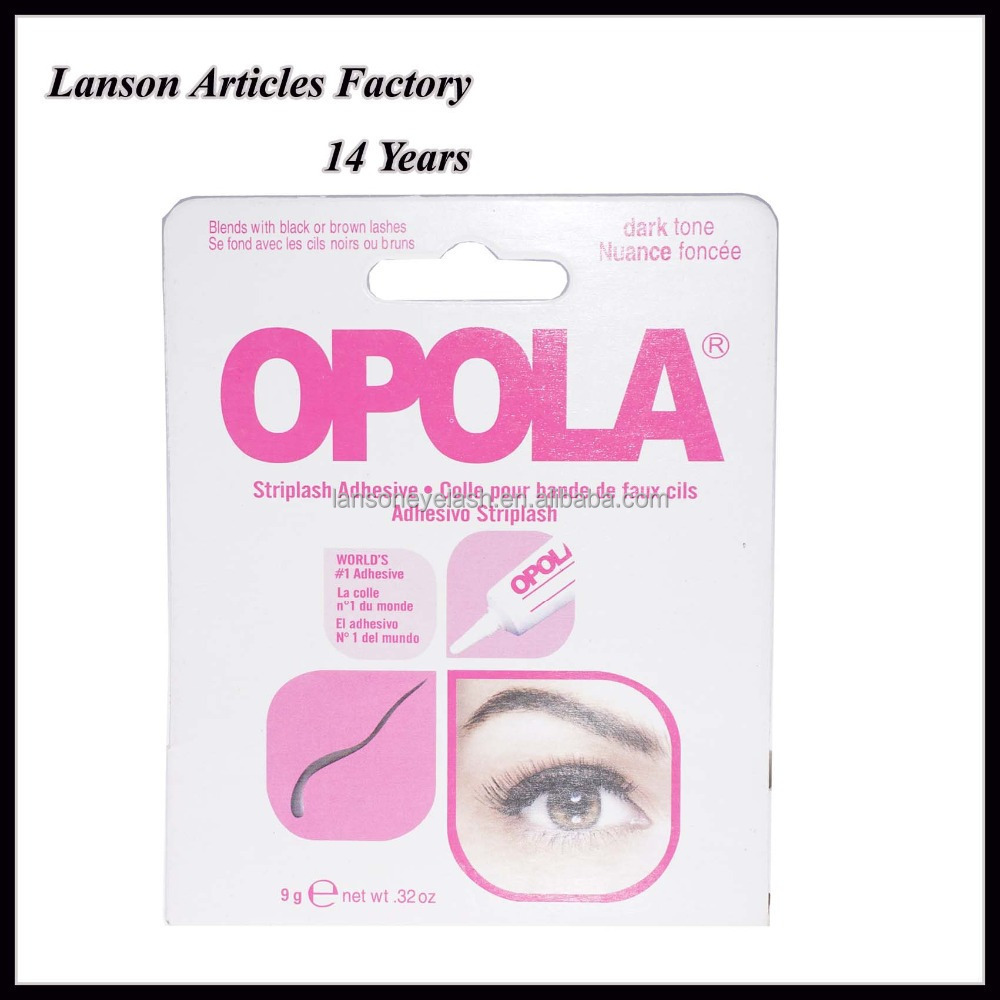 Lanson articles factory wholesale OPOLA best strong professional eyelash glue