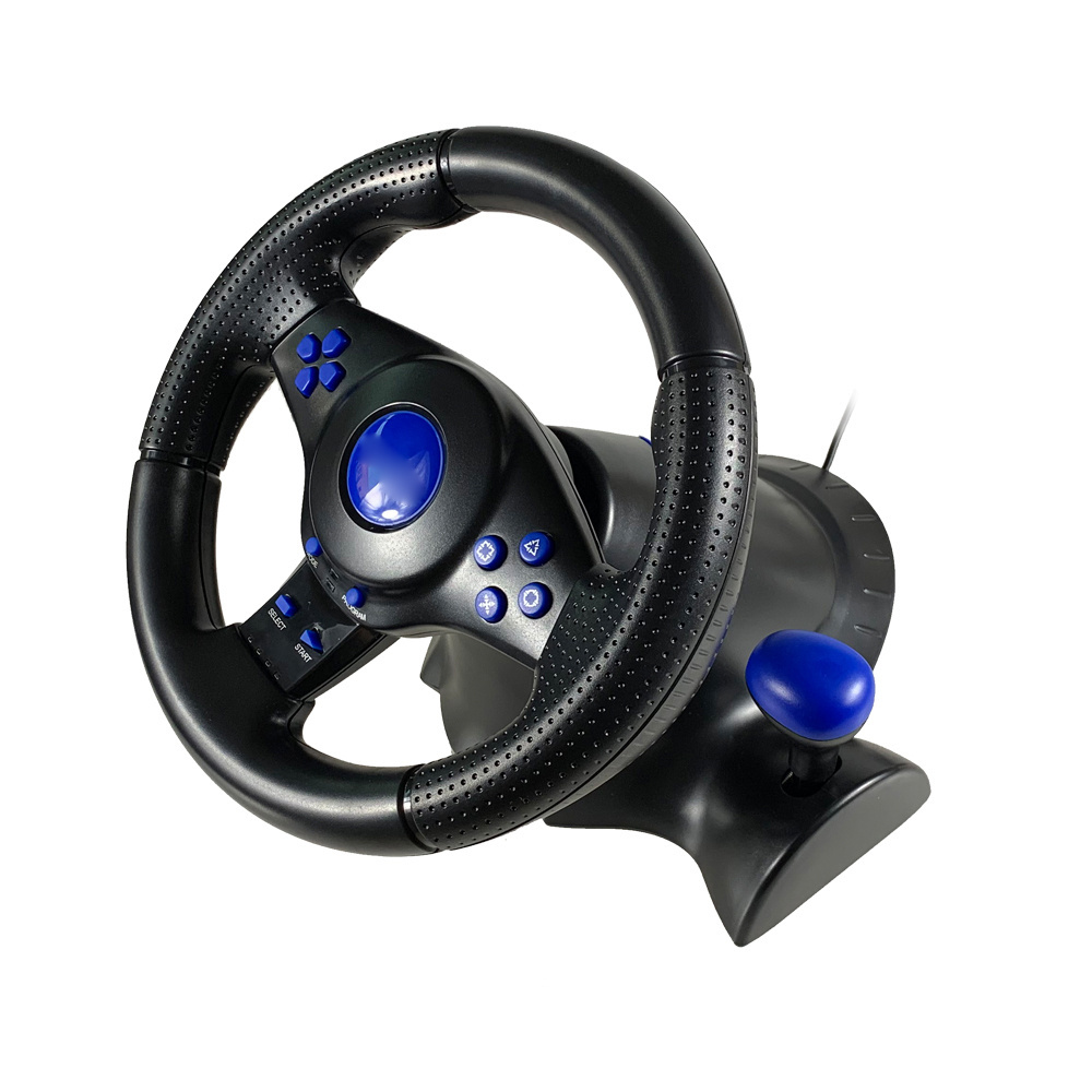 Double Vibration Racing Steer Wheel For PS3/PS4/PC/box one/box360/Android/Switch car game Controller joystick