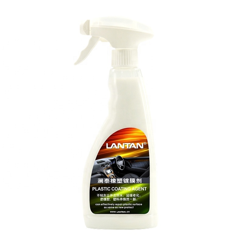 LANTAN Rubber Coating High Gloss Liquid Spray Car Plastic Customer Hybrid Ceramic Liquid Car Wax Advanced Sio2 3 Years Wax Auto