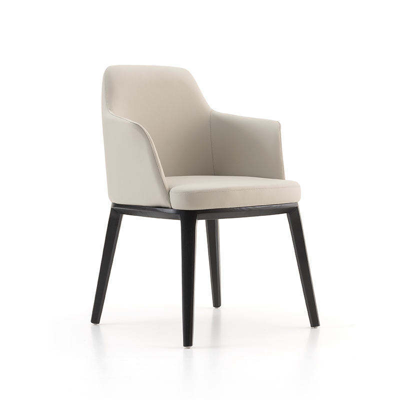 High quality hotel restaurant luxury dining chair steel frame