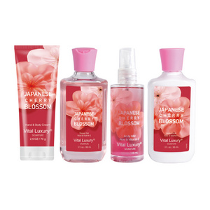 Private Label Moisturizing Body Care Bath Spa Kit Shower Gel and Body Lotion Sets