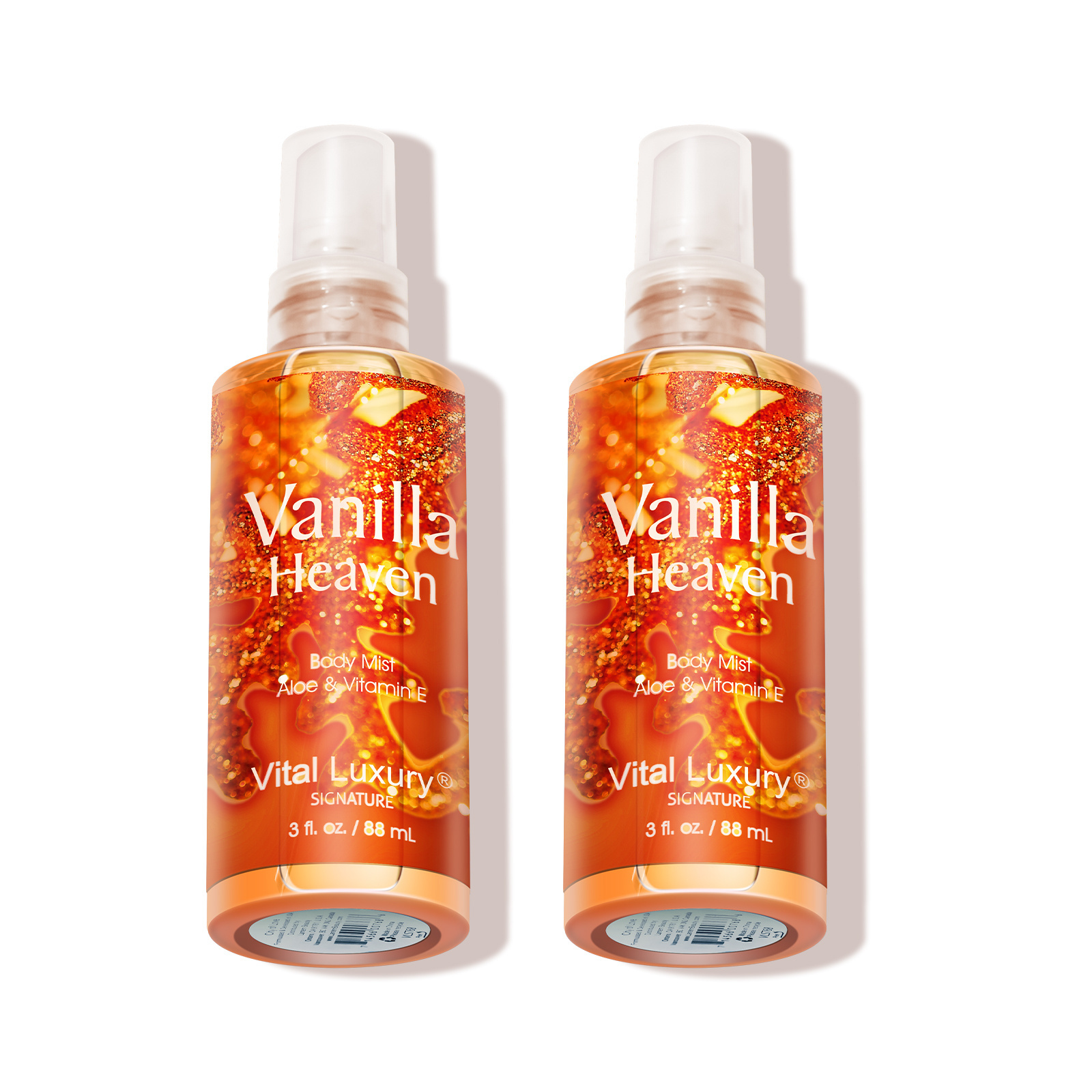 Vital Luxury Vanilla Heaven Aqua Vera Body Splash Body Mist Spray Perfume - 2/2 Exxy - 88ML Video