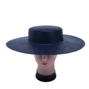 Women Party Wedding Church Festival Summer Straw Wide Brim Sun Beach Hat