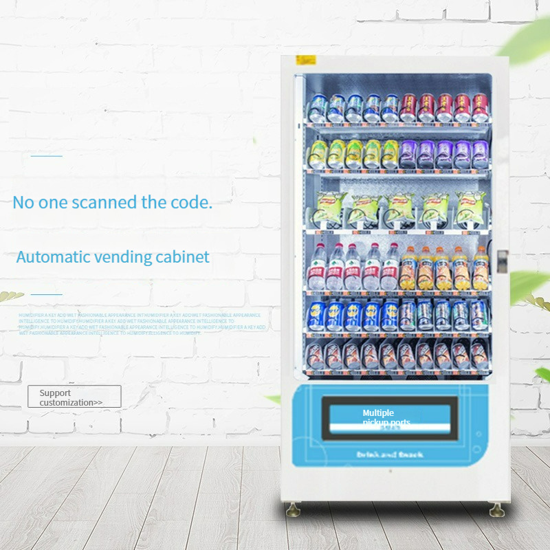 Self-service convenience store foods combo vending machine snacks and drinks shelf vending machine