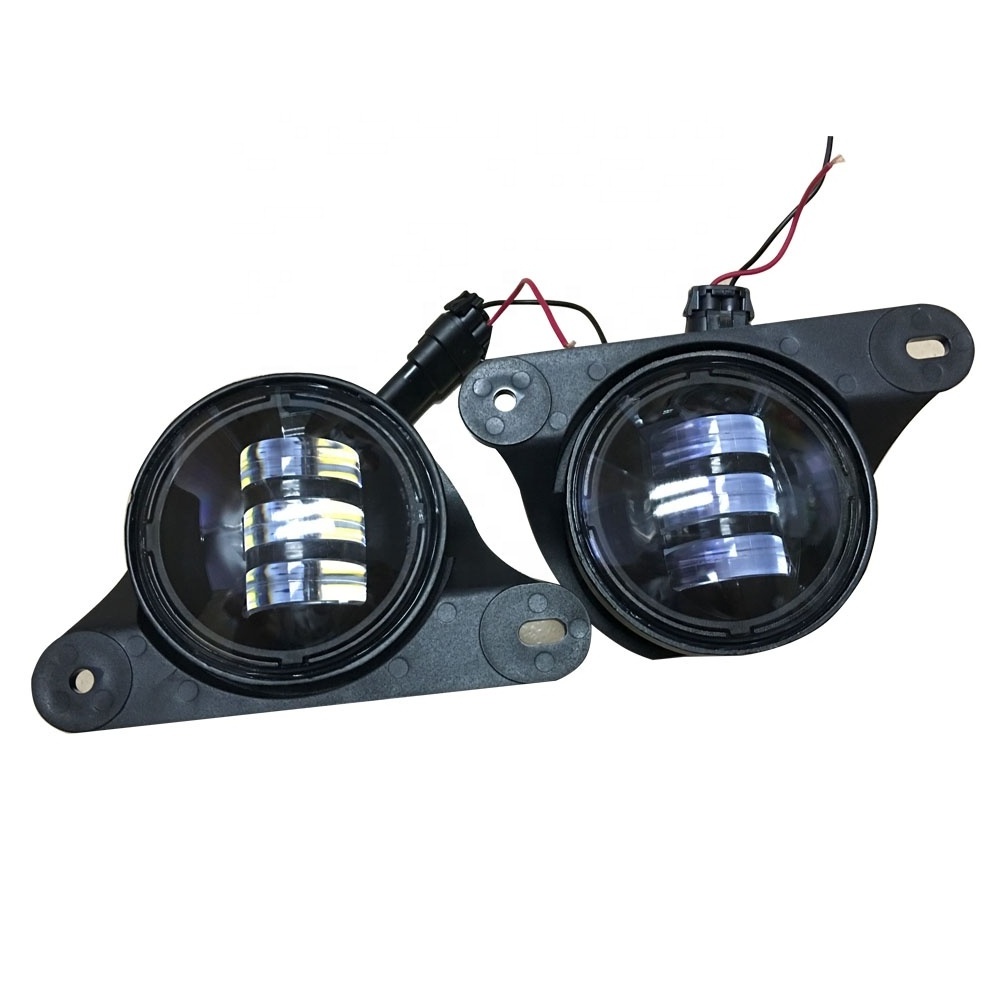 bright fog lights lamp for jeep jk 10th anniversary bumper mini driving light