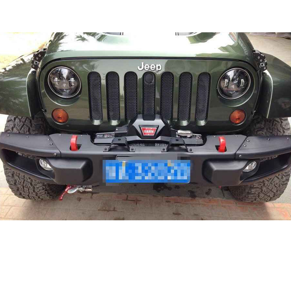 Lantsun J087 bullbar For Jeep for wrangler jk 10th Anniversary Front Bumper steel off road bumper