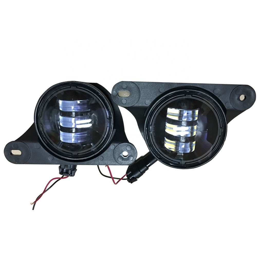 bright fog lights lamp for jeep jk 10th anniversary bumper mini driving light