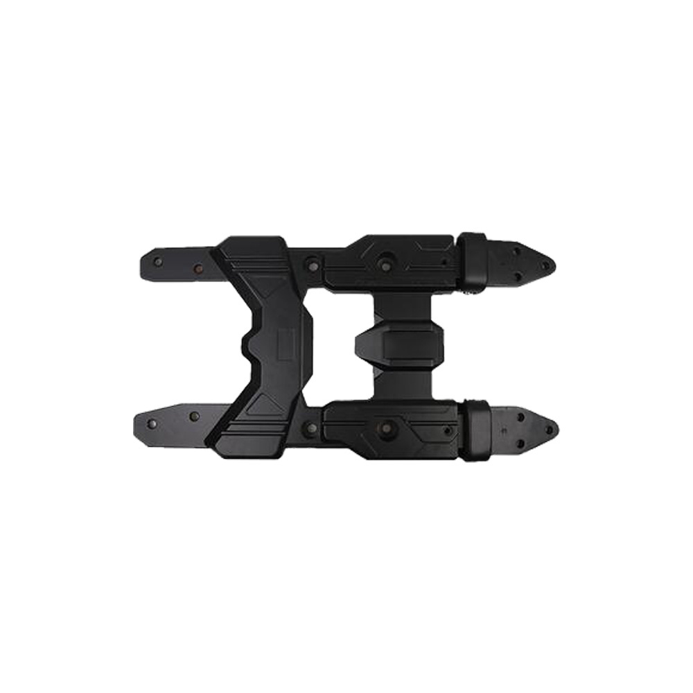 Shanghai Sanfu JL1231 Hinge And Spare Tire Carrier UP TO 37 inch HD Tire Bracket Black Aluminum Alloy For Jeep W rangler JL 18+