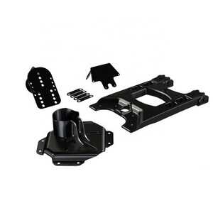 J152  HD Hinged Carrier & Adjustable Spare Tire Mounting Kit For Jeep for for wrangler JK 07-16  Aluminum