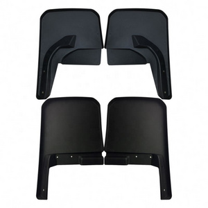 4 Pcs Front Rear Fender Splash Mud Guards Flaps For Jeep For wrangler JL 2018+ MUD FLAPS  Durable rubber mud flaps