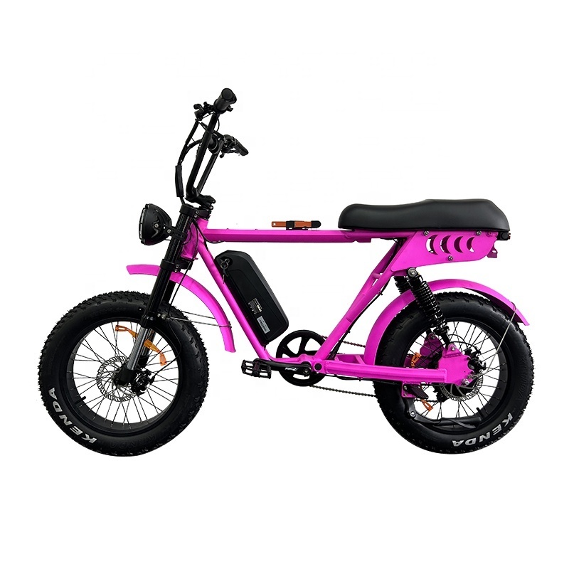 Original factory manufacturer customized 2 person long seat long range e bike mini  for sale