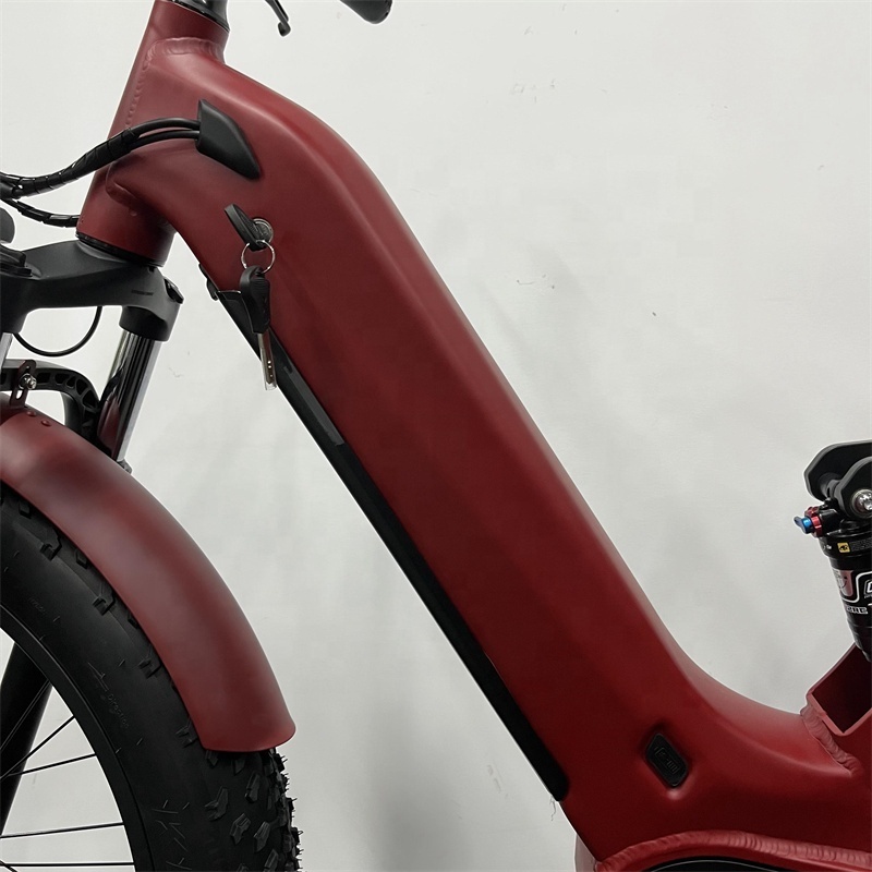 Lantu Ebike high quality 1000w hidden battery mid drive fat tire electric mountain bike for sale